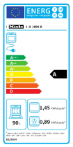 Four multifonction Perfect Clean 90l A+ Inox anti-traces  - MIELE Réf. H 2890 B