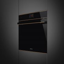 Four multifonction pyrolyse \ Dolce Stil Novo\  68l A+ Noir / Cuivre - SMEG Elite Réf. SOP6604TPNR