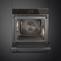 Four multifonction pyrolyse \ Dolce Stil Novo\  68l A+ Noir / Cuivre - SMEG Elite Réf. SOP6604TPNR