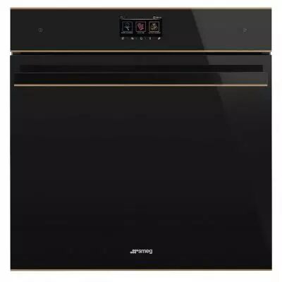 Four multifonction pyrolyse \ Dolce Stil Novo\  68l A+ Noir / Cuivre - SMEG Elite R�f. SOP6604TPNR