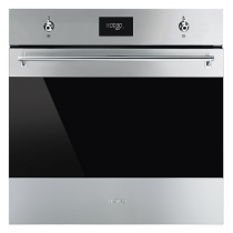 Four multifonction pyrolyse Classica 70l A+ Inox - SMEG Réf. SFP6301TVX