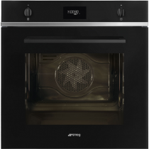 Four multifonction pyrolyse Elementi 70l A+ Noir - SMEG Réf. SFP6401TB