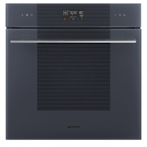 Four multifonction pyrolyse Linéa combiné vapeur 68l A+ Gris Neptune - SMEG Elite Réf. SOP6102S2PG