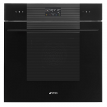 Four multifonction pyrolyse Linéa combiné vapeur 68l A+ Noir intense - SMEG Elite Réf. SOP6102S2PB3