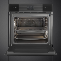 Four multifonction pyrolyse Linéa combiné vapeur 68l A+ Noir intense - SMEG Elite Réf. SOP6102S2PB3