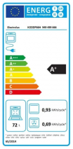 Four multifonction pyrolyse Série 600 72l A+ Noir - Electrolux  Réf. KODDP66H