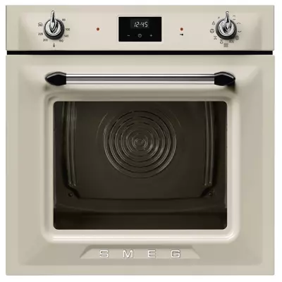 Four multifonction pyrolyse Victoria 68l A Cr�me - SMEG R�f. SOP6900TP