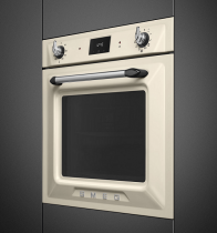 Four multifonction pyrolyse Victoria 68l A Crème - SMEG Réf. SOP6900TP