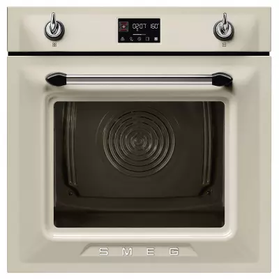 Four multifonction pyrolyse Victoria 68l Cr�me - SMEG R�f. SOP6902S2PP