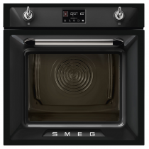 Four multifonction pyrolyse Victoria 68l Noir - SMEG Réf. SOP6902S2PN