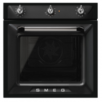 Four multifonction vapor clean Victoria 70l A Noir - SMEG ELITE Réf. SF6905N1