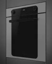 Four MUSA 60 cm Vapor Clean A Gris m&eacute;tal Brillant- SMEG Elite R&eacute;f. SF6200TS