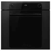 Four MUSA 60 cm Vapor Clean A Noir Brillant- SMEG Elite R&eacute;f. SF6200TB