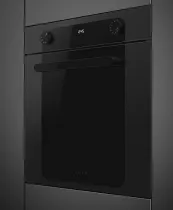 Four MUSA 60 cm Vapor Clean A Noir Brillant- SMEG Elite R&eacute;f. SF6200TB
