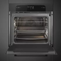 Four MUSA 60cm Combin&eacute; vapeur pyrolyse Noir Brillant - SMEG Elite R&eacute;f. SOP6202S2PB