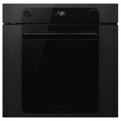 Four MUSA 60cm Combin� vapeur pyrolyse Noir brillant- SMEG Elite R�f. SOP6201S2B