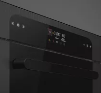 Four MUSA 60cm combin&eacute; Vapor Clean A+ Noir Brillant- SMEG Elite R&eacute;f. SO6202S3PB