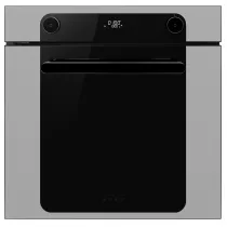 Four MUSA 60cm pyrolyse A+ Gris m&eacute;tal Brillant - SMEG Elite R&eacute;f. SFP6201TS