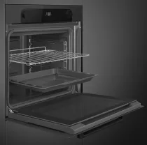 Four MUSA 60cm pyrolyse A+ Noir Brillant- SMEG Elite R&eacute;f. SFP6201TB