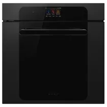 Four MUSA 60cm traditionnel+vapeur+micro-ondes Noir Brillant- SMEG Elite R&eacute;f. SO6204APB