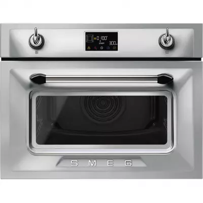 Four ompact combin� Victoria Vapor Clean  Inox - SMEG R�f. SO4902M1X