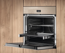 Four pyrolyse ArtLine HydraCook DirectSensor 76l A+ Pearlbeige  - MIELE Réf. H 7464 BPX PeBe