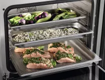 Four vapeur combin&eacute; A+ Pearlbeige - MIELE R&eacute;f. DGC 7460 HC Pro 