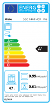 Four vapeur combiné ArtLine 47l A+ Pearlbeige - MIELE Réf. DGC 7440 HCX Pro PeBe