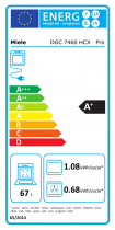 Four vapeur combiné ArtLine 67l A+ Pearlbeige - MIELE Réf. DGC 7460 HCX Pro PeBe