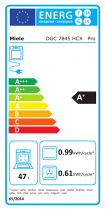 Four vapeur combiné ArtLine DirectWater 47l A+ Pearlbeige  - MIELE Réf. DGC 7845 HCX Pro PeBe
