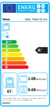 Four vapeur combiné VitroLine 67l A+ Gris graphite - MIELE Réf. DGC 7460 HC Pro GR