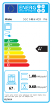 Four vapeur multifonctions VitroLine 67l A+ Pearlbeige - MIELE Réf. DGC 7465 HCX Pro PeBe