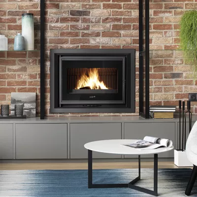 Foyer � Bois ASTRE 70 �tanche AC Vision 8 kW - Deville R�f. C07977-06