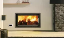 Foyer à bois Inca 100 15.5kW - LACUNZA
