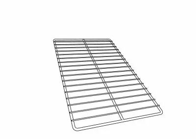 Grille plate pour four (530x405/455) et armoires - LACANCHE R�f. GFI530