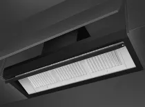 Groupe filtrant 120cm 645 m&sup3;/h A+ Noir mat - SMEG Elite R&eacute;f. KSGT124BLV