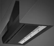 Groupe filtrant 120cm 645 m&sup3;/h A+ Noir mat - SMEG Elite R&eacute;f. KSGT124BLV