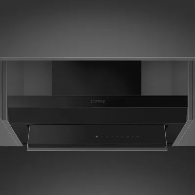 Groupe filtrant 60cm 574 m�/h A Noir mat - SMEG Elite R�f. KSGT64BLV