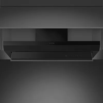 Groupe filtrant 90cm 616 m�/h A Noir mat - SMEG Elite R�f. KSGT94BLV