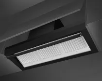 Groupe filtrant 90cm 616 m&sup3;/h A Noir mat - SMEG Elite R&eacute;f. KSGT94BLV