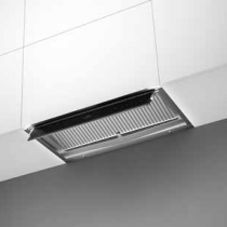 Groupe filtrant Agate 60cm 580m3/h (710m3/h intensif) Inox  / verre Noir - ROBLIN Réf. 5391237
