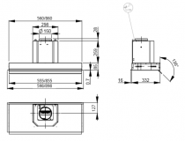 Groupe filtrant Harmonie 60cm 727m3/h Inox - ROBLIN Réf. 6515757 / 3050539387