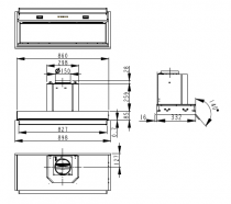 Groupe filtrant Harmonie 90cm 590m3/h (710m3/h intensif) Noir - ROBLIN Réf. 6273540