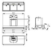 Groupe filtrant Mélodie 90cm 583m3/h Inox - ROBLIN Réf. 6820752 / 3050614982