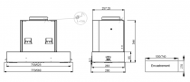 Groupe filtrant Symphonie 28 56cm 662m3/h Blanc - ROBLIN Réf. 6510349 / 3050537392