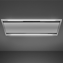 Hotte de plafond 120cm 452m3/h (594m3/h intensif) Inox - SMEG Réf. KLT9L4X