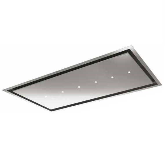 Hotte de plafond Aqua 120cm 605m3/h Inox - ROBLIN Elite Réf. 6509954 /  3500537275