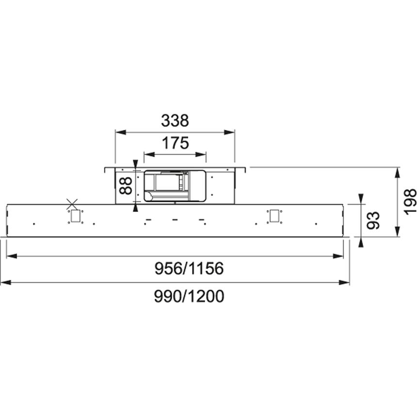 Hotte inclinée Vizio 90cm 576m3/h (760m3/h intensif) Inox - ROBLIN