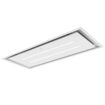 Hotte de plafond Canopée 120cm 520m3/h (800m3/h intensif) Blanc mat  - ROBLIN Réf. 6411522