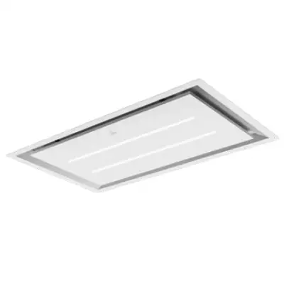 Hotte de plafond Canop�e 90cm 520m3/h (800m3/h intensif) Blanc mat - ROBLIN R�f. 6411539